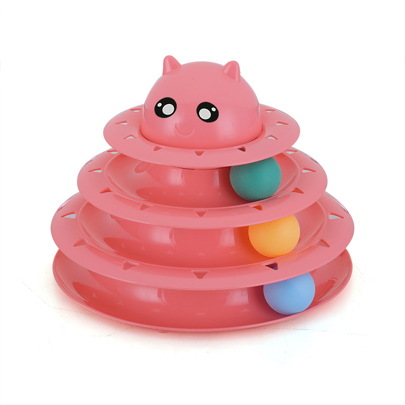 Pet Supplies In Amazon - Amazon Haustier dreischichtiger Drehteller mit Ball,