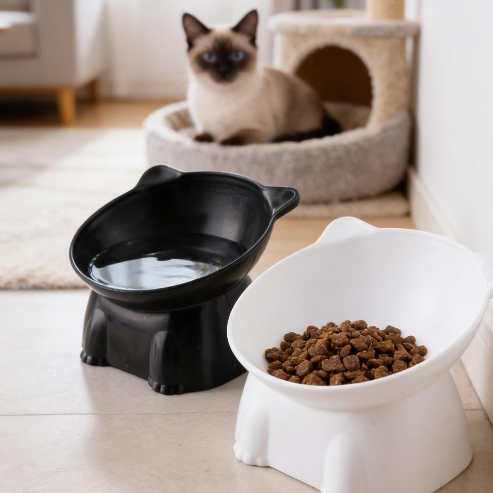Pet Supplies In Amazon - Schwarze Katzenschüssel Amazon Keramik-Katzenschüssel Haustierschüssel Haustierbedarf