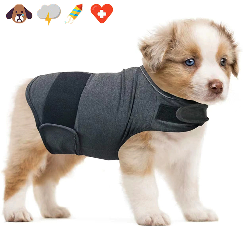 Dog Anxiety Vest - Hunde-Angstweste Atmungsaktive Stressabbauende Hunde-Blitzschutzjacke zur Angstreduktion