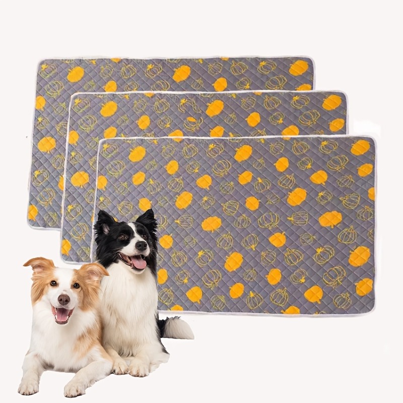 Pet Supplies Wash Station - 3 Stück wiederverwendbare Hunde-Pipiunterlagen, maschinenwaschbar, leicht