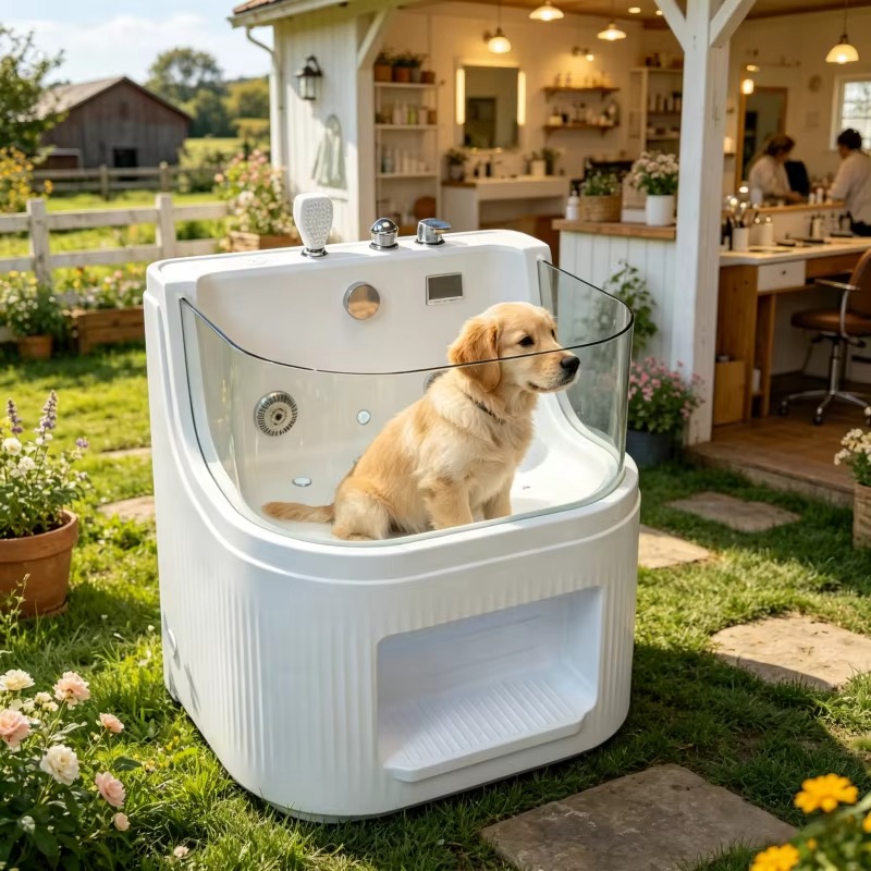 Pet Supplies Wash Station - Mini-Tierwaschstation für Haustiere: Professionelle Hunde- und
