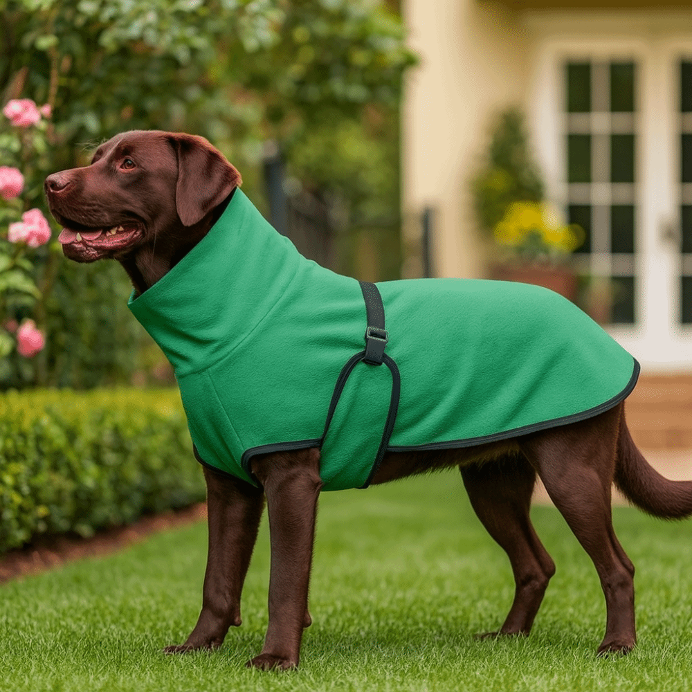 Einfarbige warme Winter-Hundek – Dog Anxiety Vest Bewertung und Preis