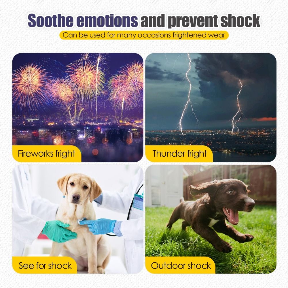 Geräuschdämpfende Beruhigungsm – Dog Anxiety Vest Bewertung und Preis