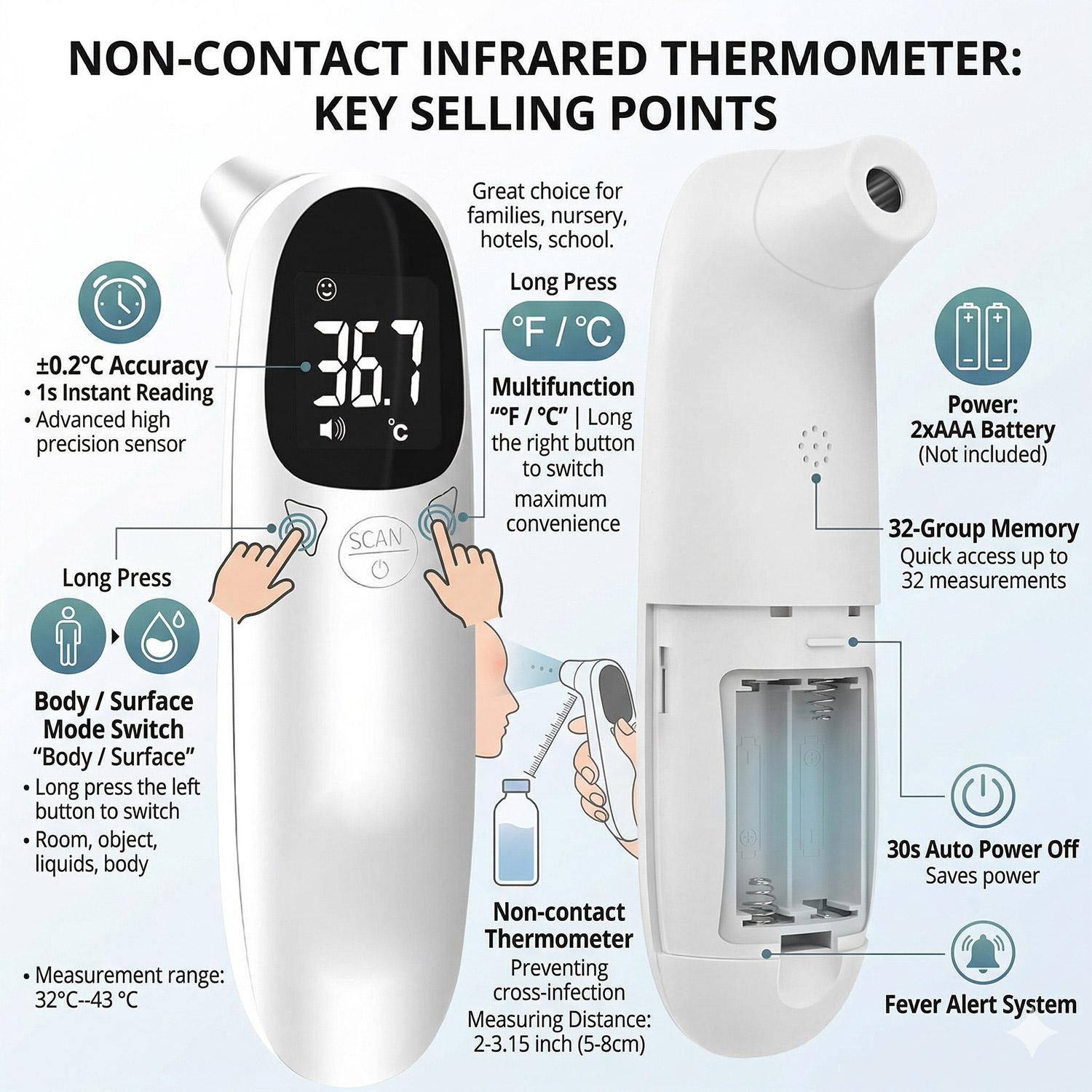 Digitales Ohrthermometer für H – Pet Supplies Direct Bewertung und Preis